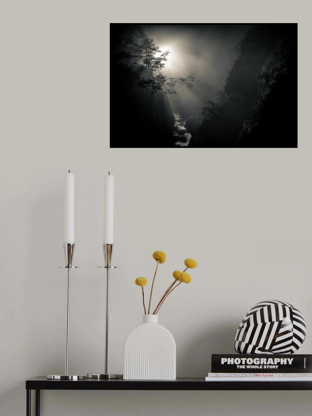 light in the canyon Poster och Canvastavla