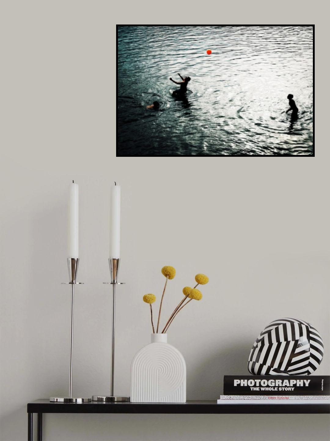 Water football Poster och Canvastavla