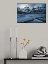 Ice craking Poster och Canvastavla