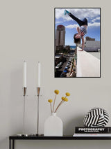 Relaxing on the roof Poster och Canvastavla