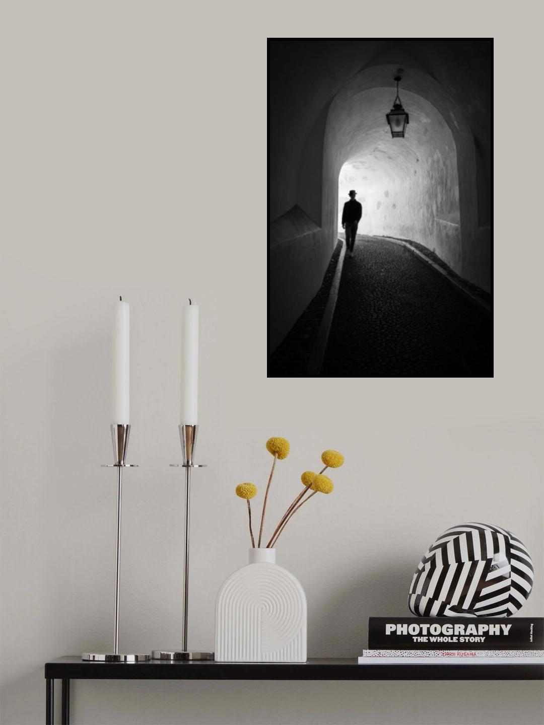 Tunnel Man Poster och Canvastavla