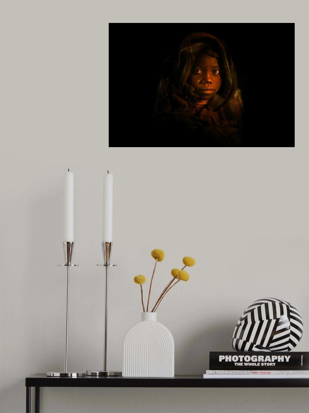 Night boy Caro Poster och Canvastavla