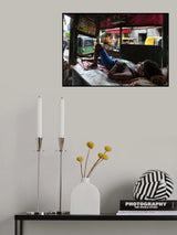 Rest along the street Poster och Canvastavla