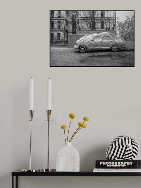 Flying car Poster och Canvastavla
