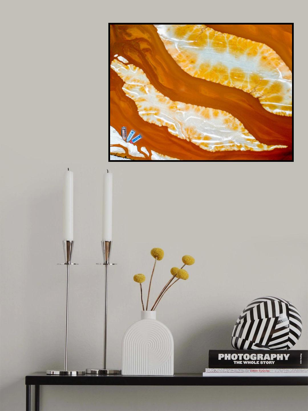 Orange River Poster och Canvastavla
