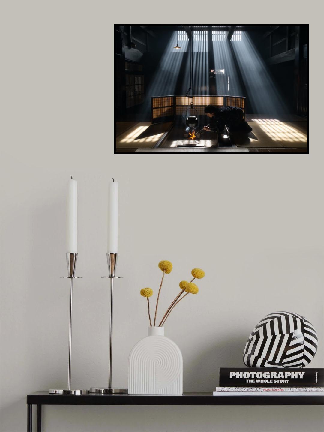 Tsumago-jyuku Poster och Canvastavla