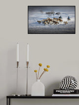 Galloping Horses Poster och Canvastavla