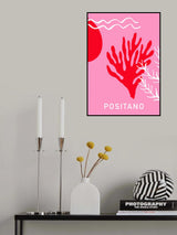 Positanopinkred Ratioiso Poster och Canvastavla