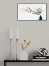 Vase And Branch Poster och Canvastavla