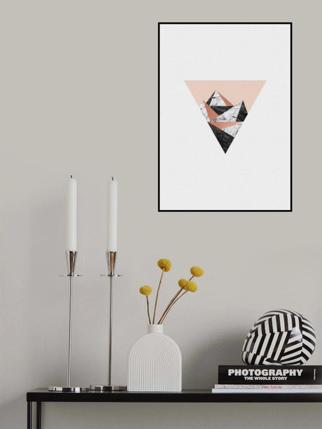 Geometric Landscape II Poster och Canvastavla