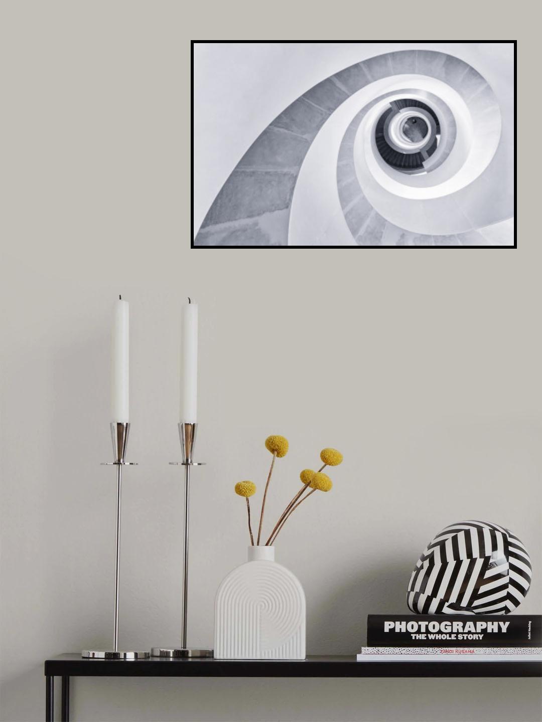 LUMA more of Staircase Poster och Canvastavla