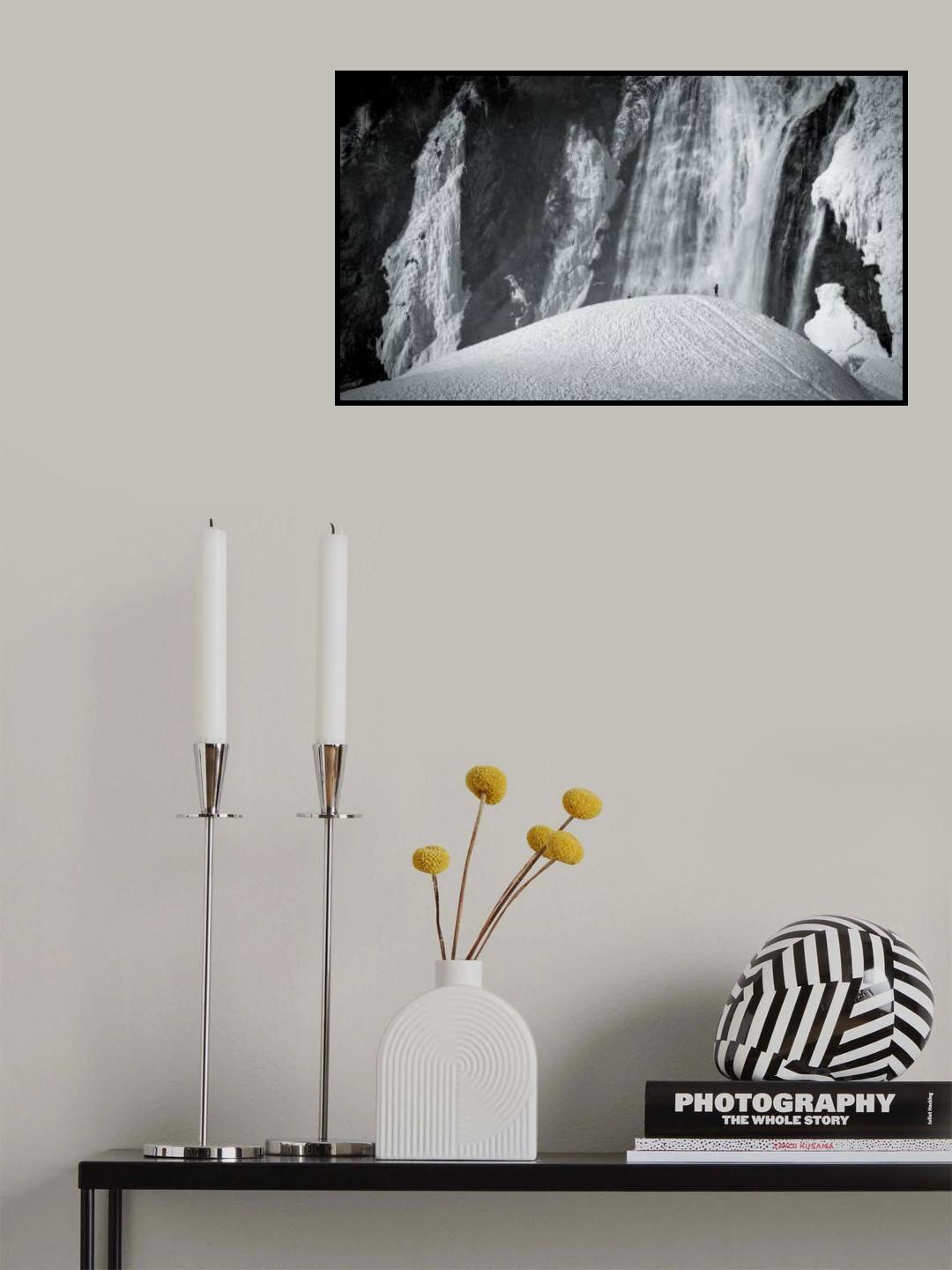Winter photographer Poster och Canvastavla