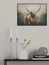 Mundari Boy horns Poster och Canvastavla