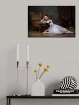 The young dancer having a rest Poster och Canvastavla