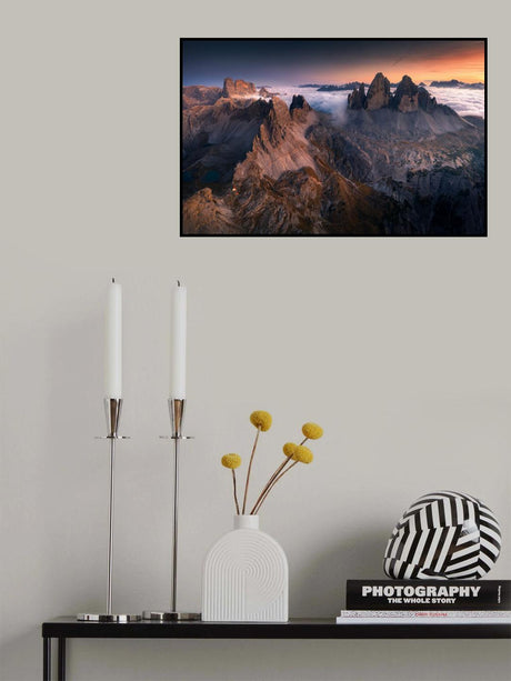 Tre Cime di Lavaredo Poster och Canvastavla