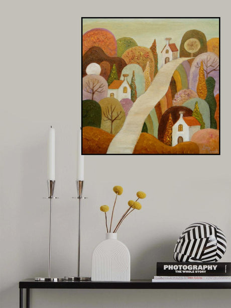 Country Lane Poster och Canvastavla