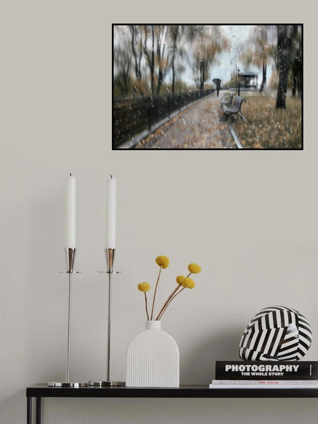 Autumn park Poster och Canvastavla