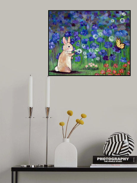 Springtime In the Garden Poster och Canvastavla