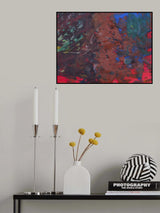 colored paints Poster och Canvastavla