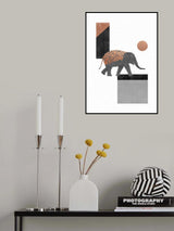 Elephant Mosaic I Poster och Canvastavla