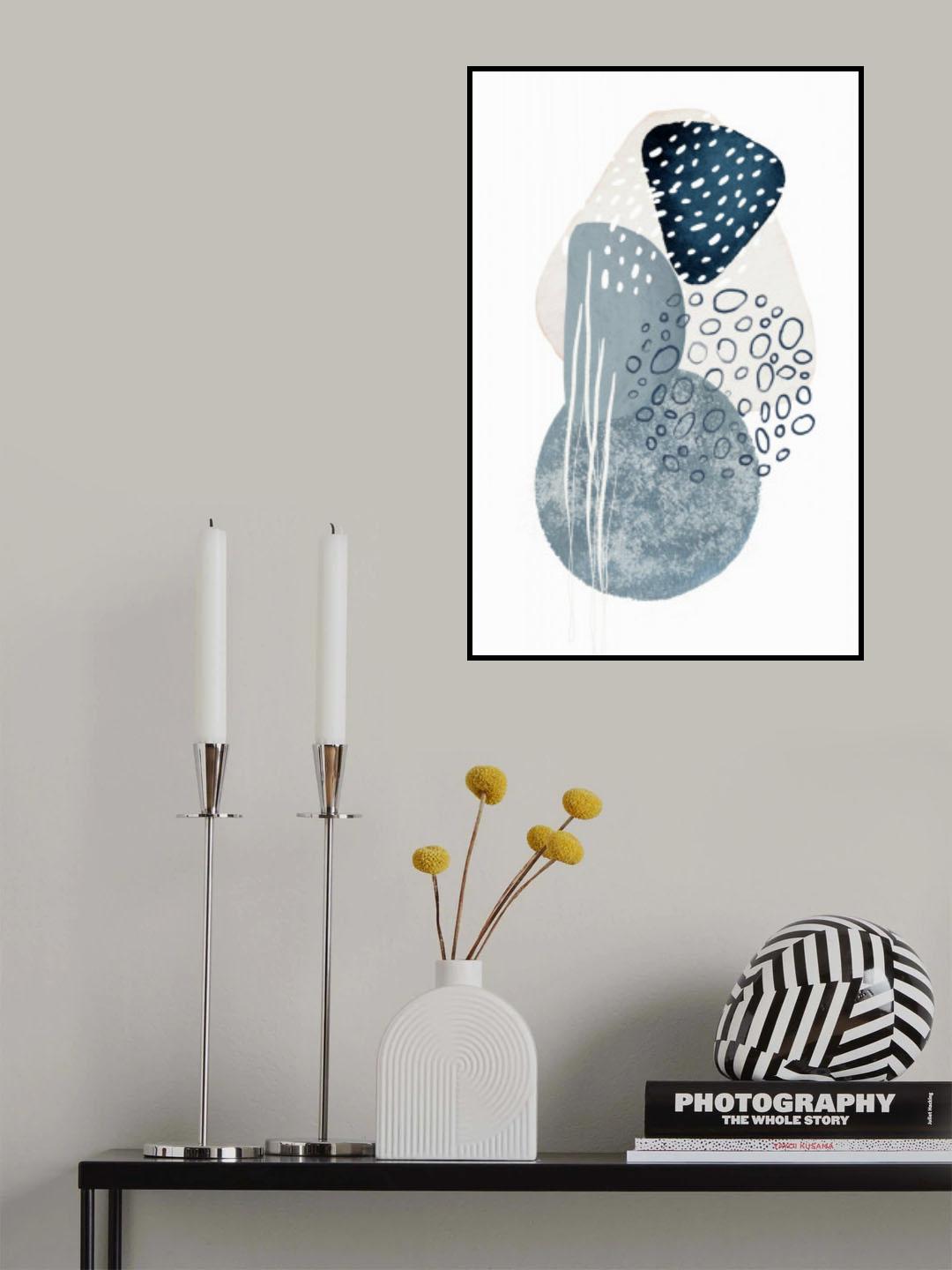 Pools of Blue-2 Poster och Canvastavla