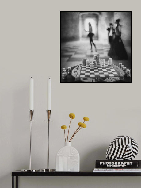 chess game Poster och Canvastavla