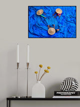 blue fishing Poster och Canvastavla