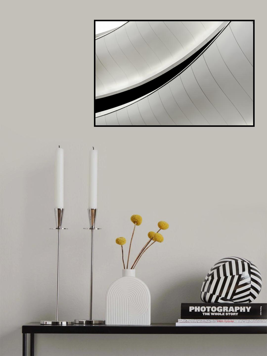curve Poster och Canvastavla