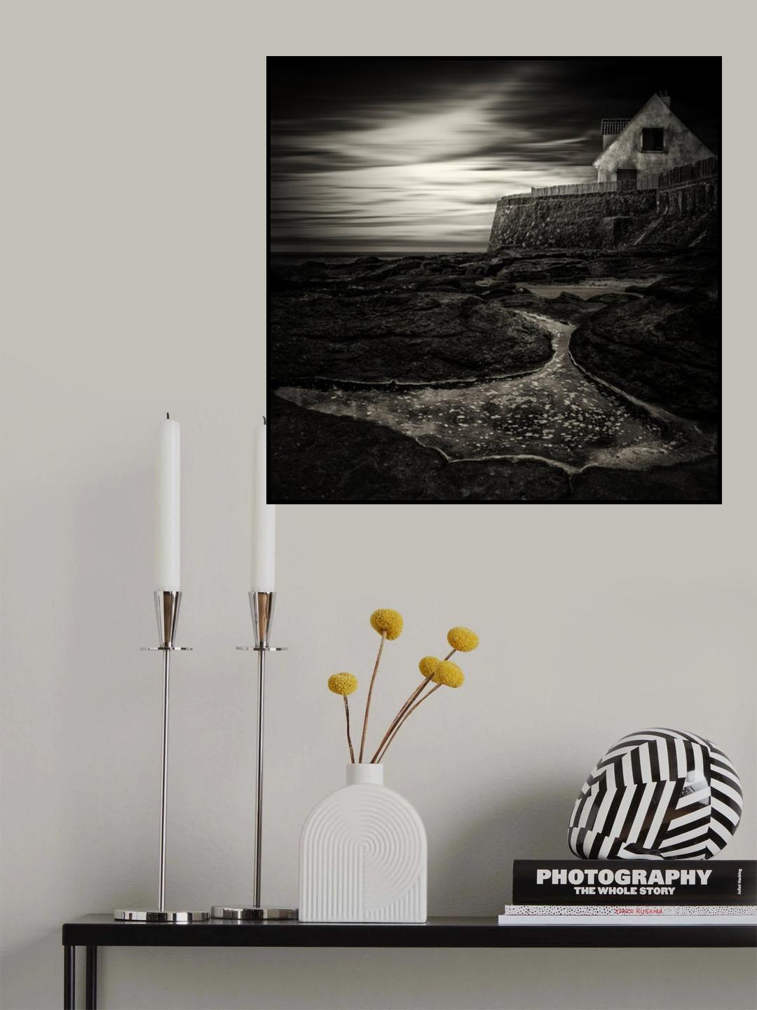 Cottage by the sea Poster och Canvastavla