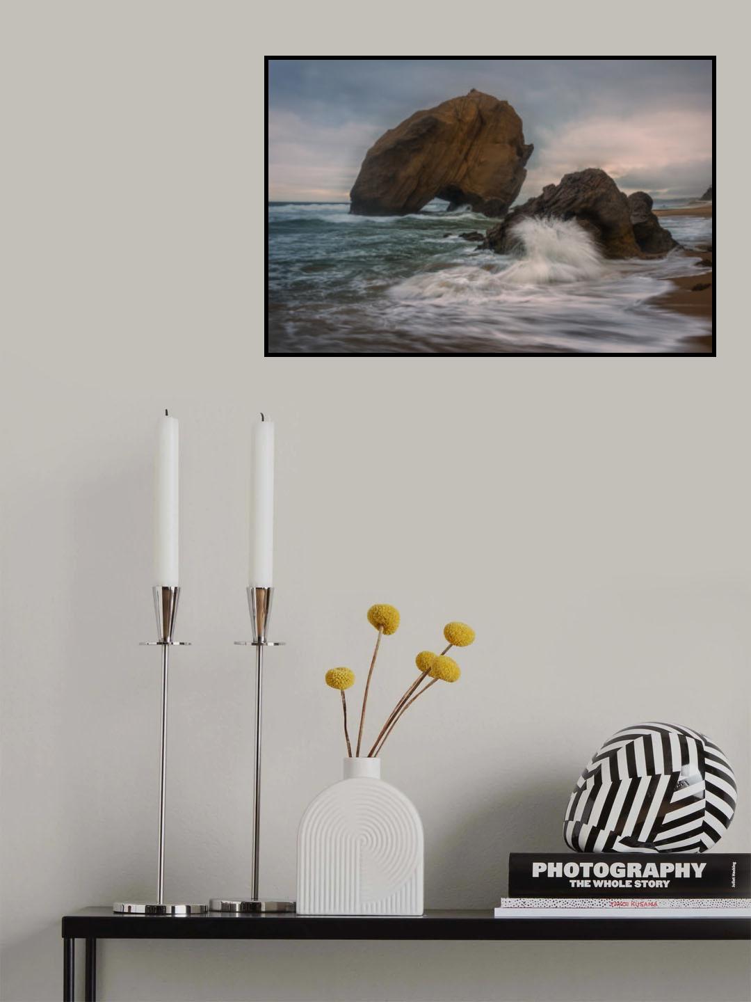 Sea Cave Poster och Canvastavla