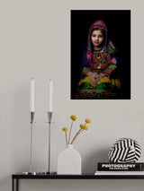 Afghan girl Poster och Canvastavla