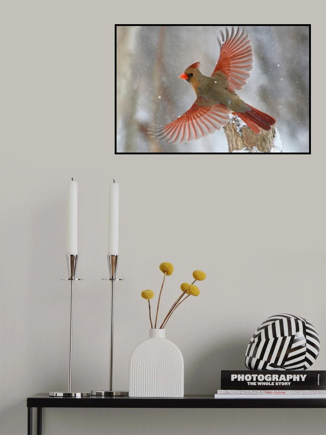 Snow Storm Poster och Canvastavla