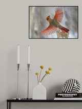 Snow Storm Poster och Canvastavla