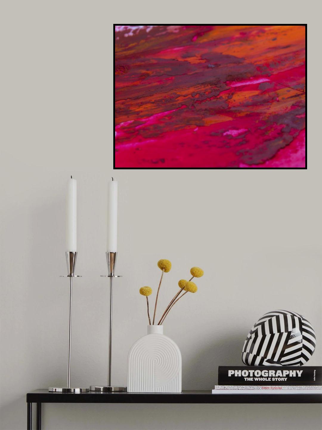 colored paints Poster och Canvastavla