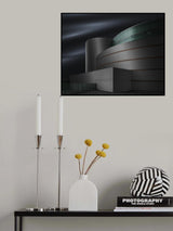 A corner at Shiodome Poster och Canvastavla