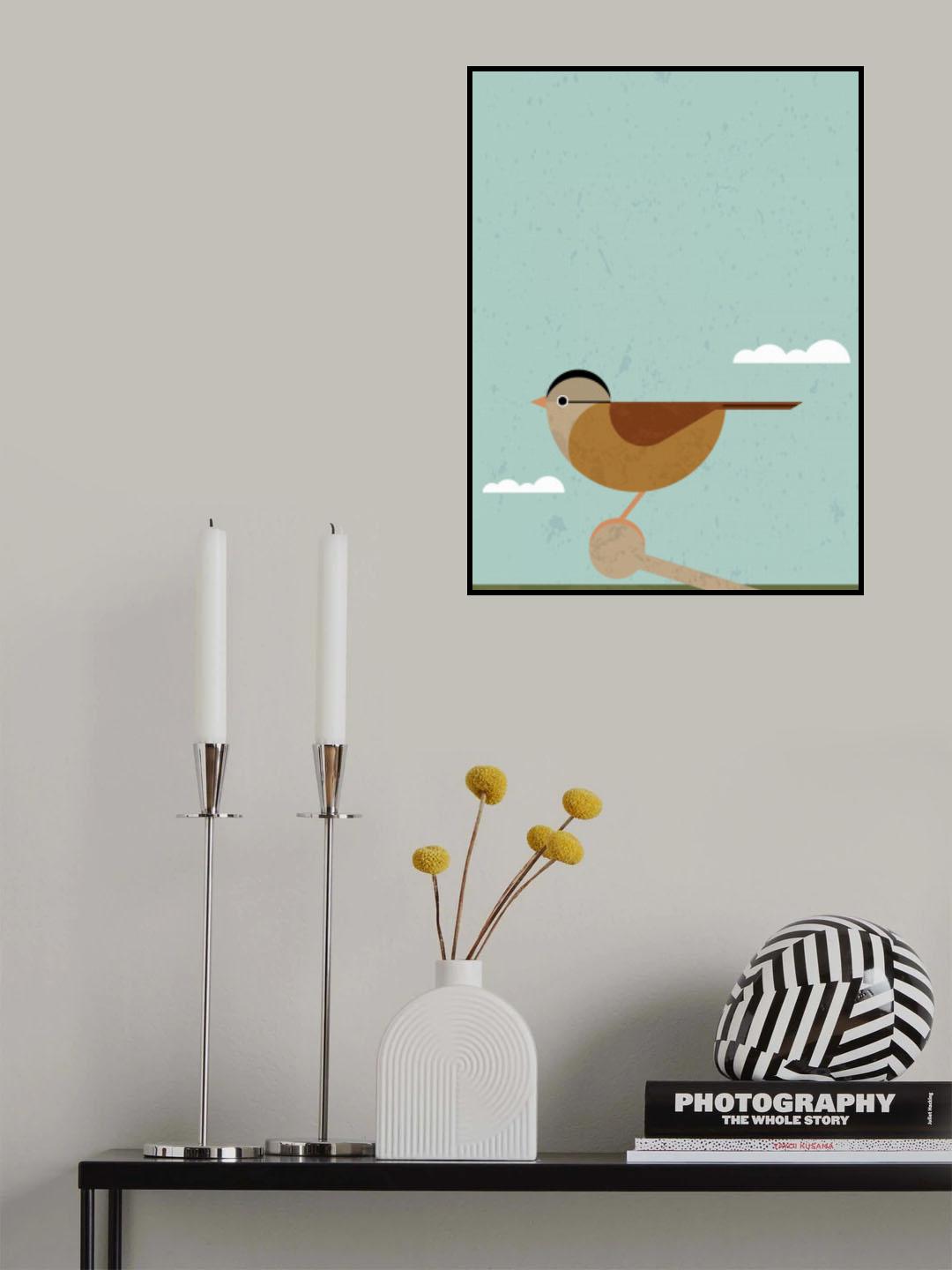 Sparrow 2 Poster och Canvastavla