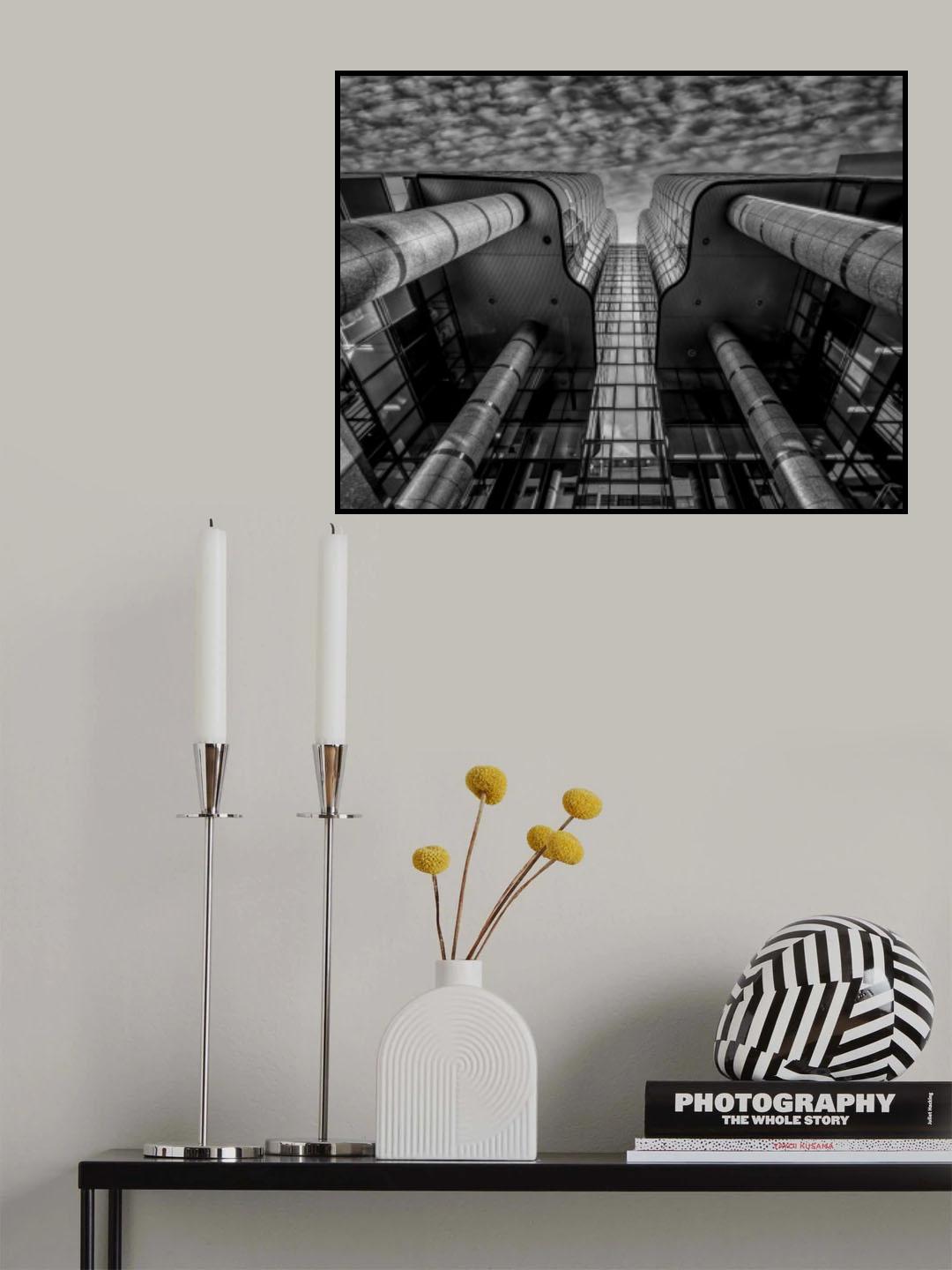 frightening clouds Poster och Canvastavla