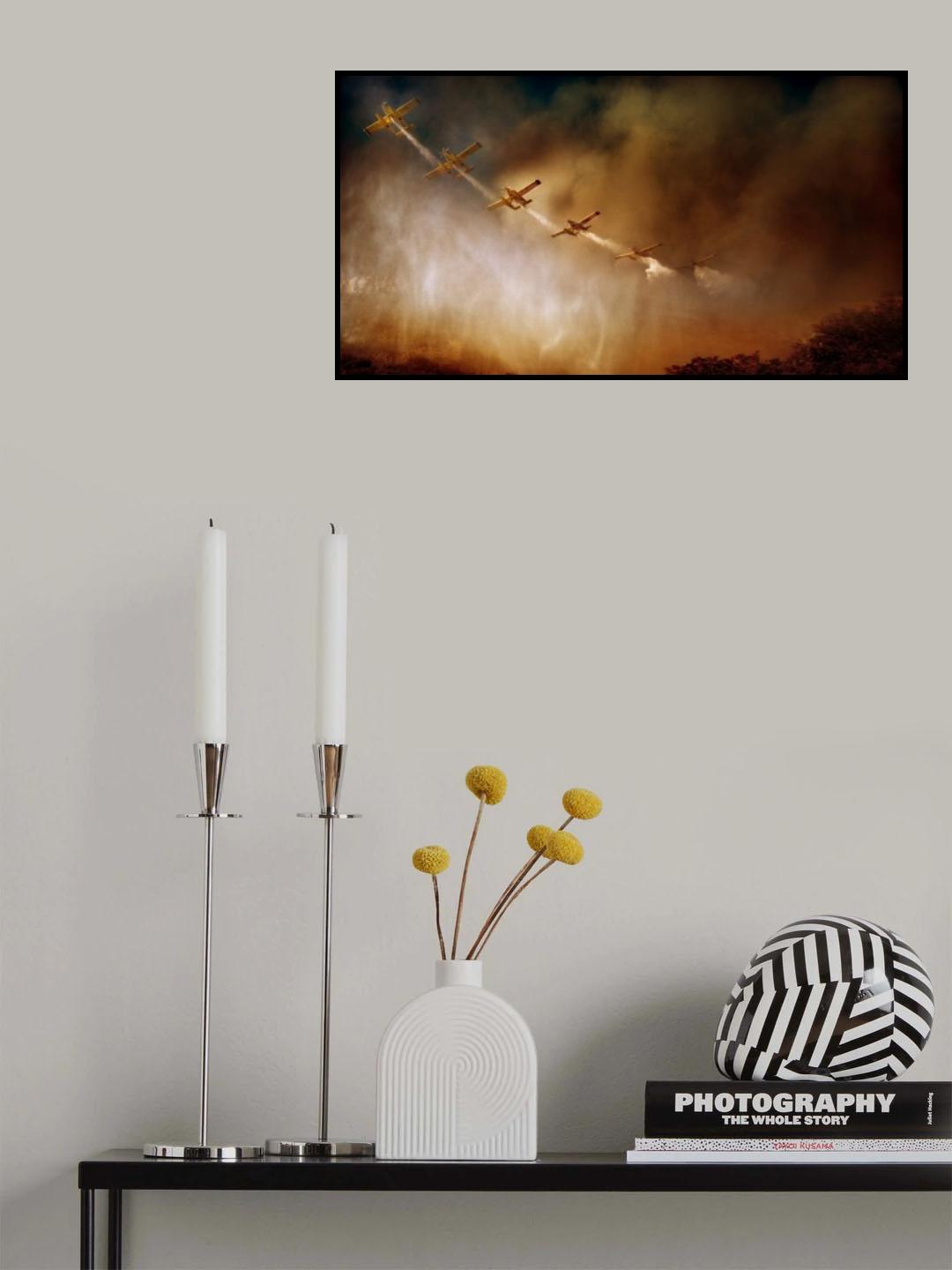 Air Tractor 802 FireBoss Poster och Canvastavla
