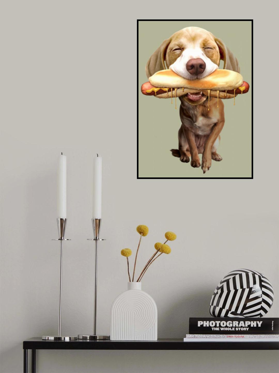 hotdog Poster och Canvastavla