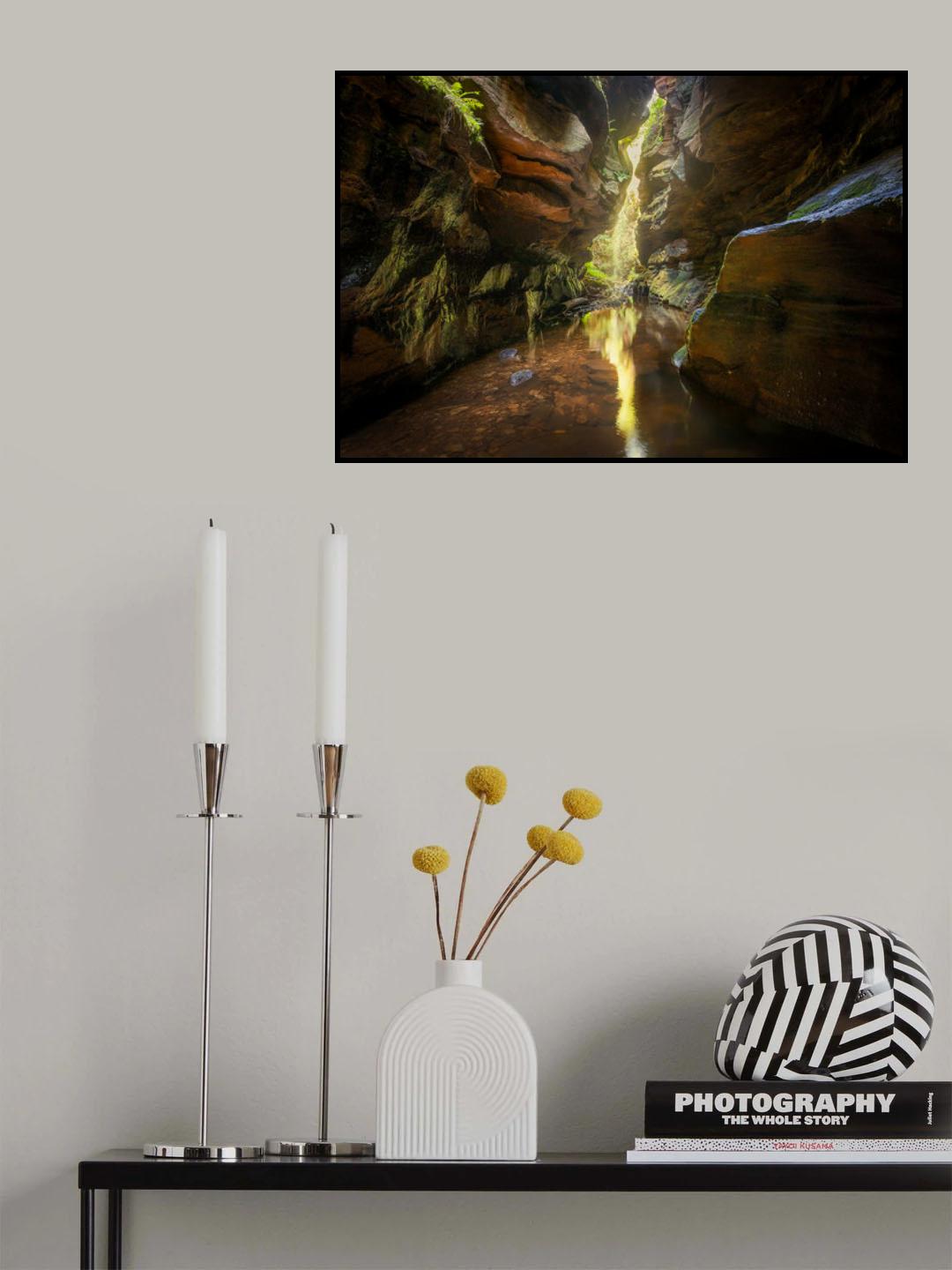 Canyon Light Poster och Canvastavla