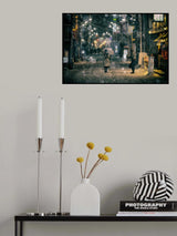 Shopping Street Poster och Canvastavla