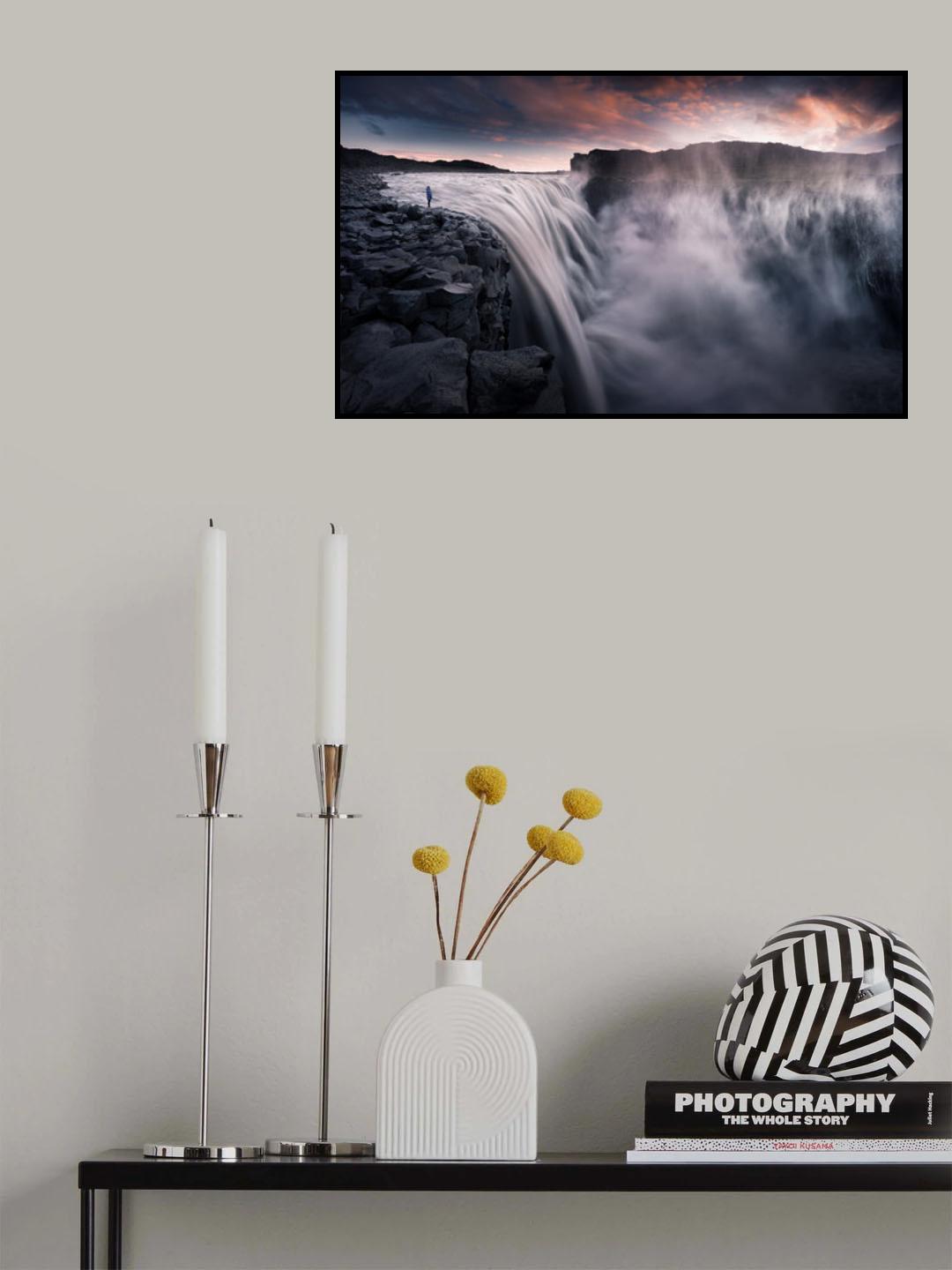 Dettifoss Poster och Canvastavla
