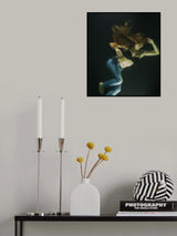underwater artistic portrait shooting Poster och Canvastavla