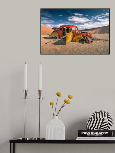 DesertCar Poster och Canvastavla