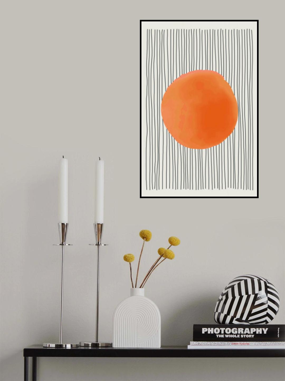 Abstract Color Vibe #2 Poster och Canvastavla