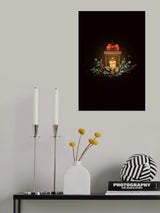 Cozy Christmas Candlelight.png Poster och Canvastavla