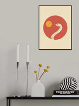 White Snake Poster och Canvastavla