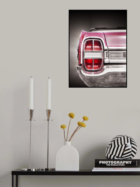 American classic car Galaxie 500 XL 1968 Convertible Poster och Canvastavla