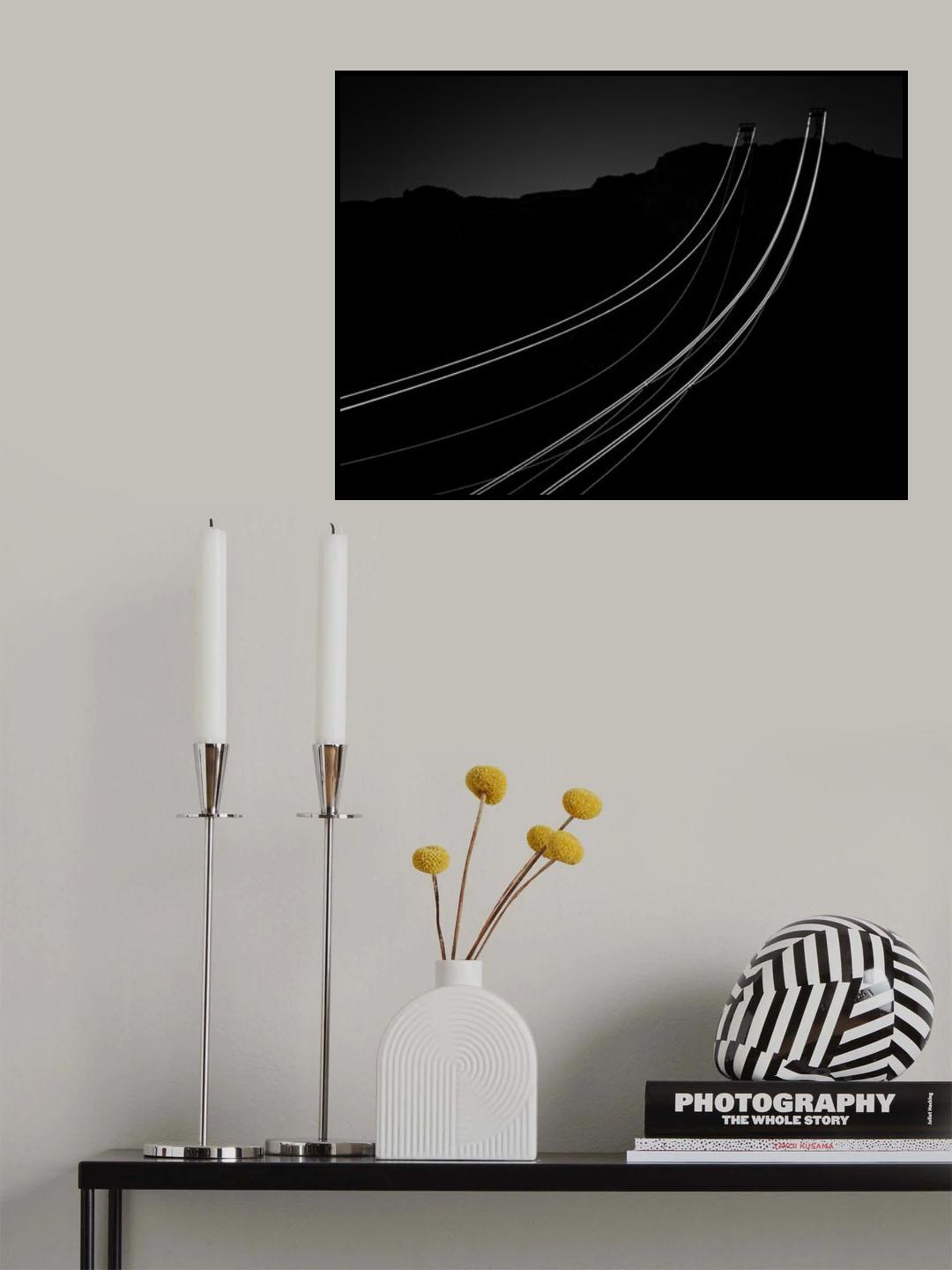 Only two cable cars Poster och Canvastavla