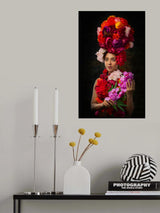 Flower Queen Poster och Canvastavla